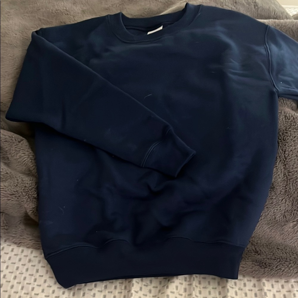 Navy Blue Crewneck Toddler boys